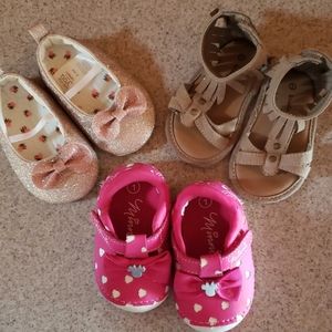 Baby girl shoe bundle